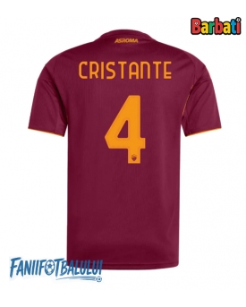 AS Roma Bryan Cristante #4 Tricou Fotbal Replică 2025-26 Barbati Acasa